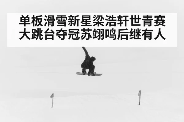 单板滑雪新星梁浩轩世青赛大跳台夺冠苏翊鸣后继有人